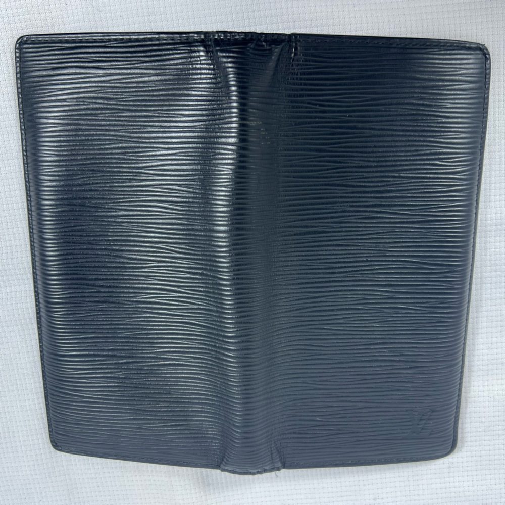 1068: Louis Vuitton unisex Long Wallet in Epi Leather & Monogram Eclipse - Picture 11 of 12